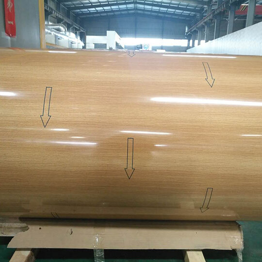 Imitation Wooden & Wood Grain Coated Aluminum