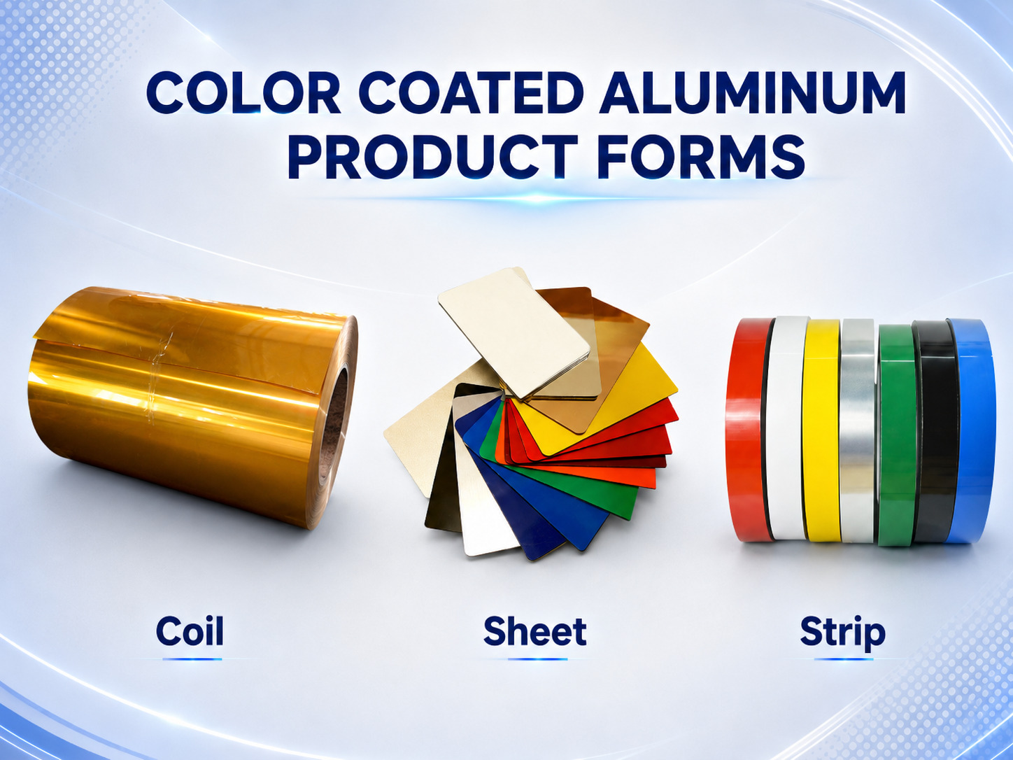 color coated aluminum coil sheet strip