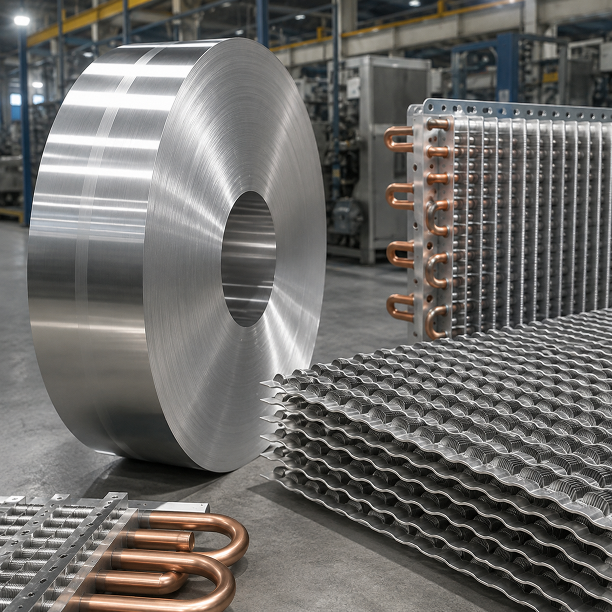 Aluminum Fin Stock / Heat Exchanger Foil
