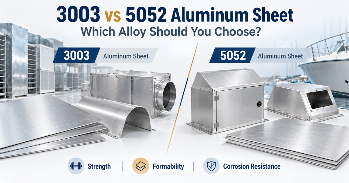 3003 vs 5052 Aluminum Sheet: Strength, Uses & Differences